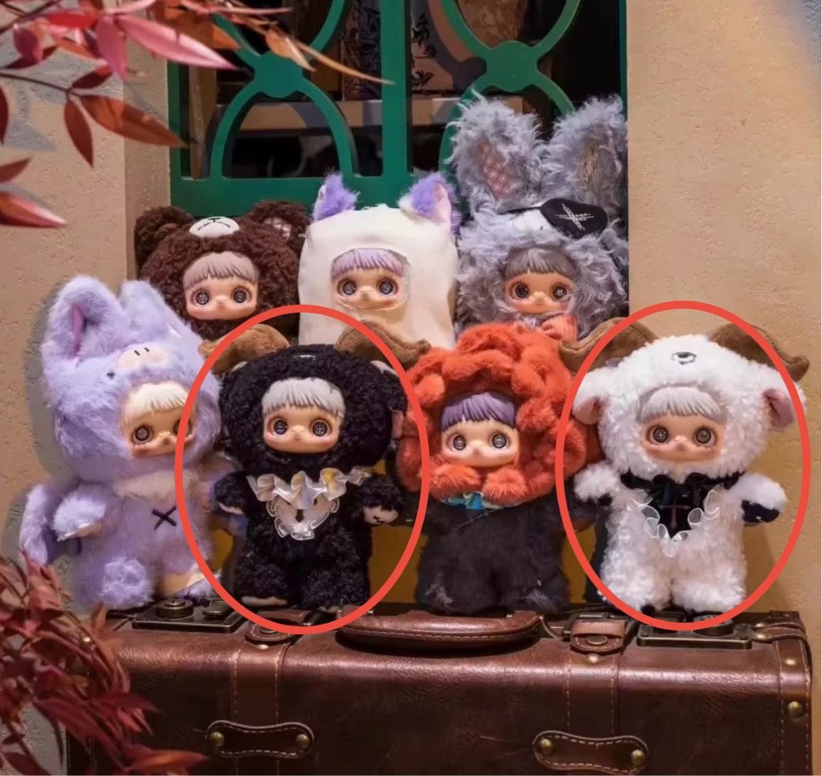 2個セット 】MayMei 黒暗森林 Dark Forestダークフォレスト 黒 羊 白