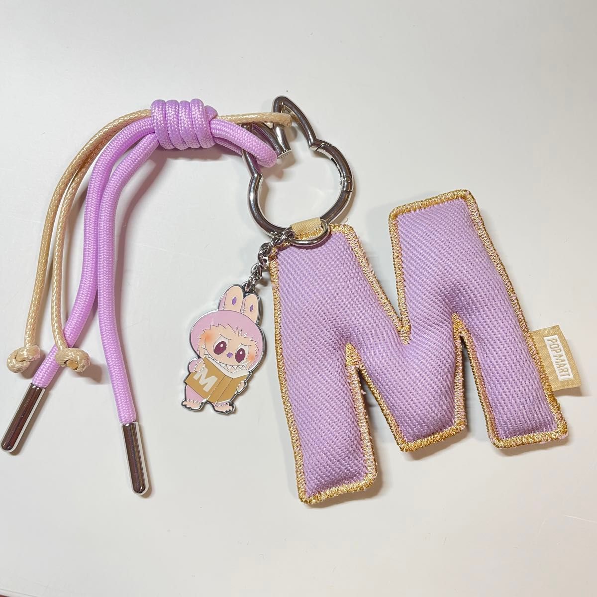 ラブブ LABUBU PIN FOR LOVE アルファベットペンダント M｜Yahoo