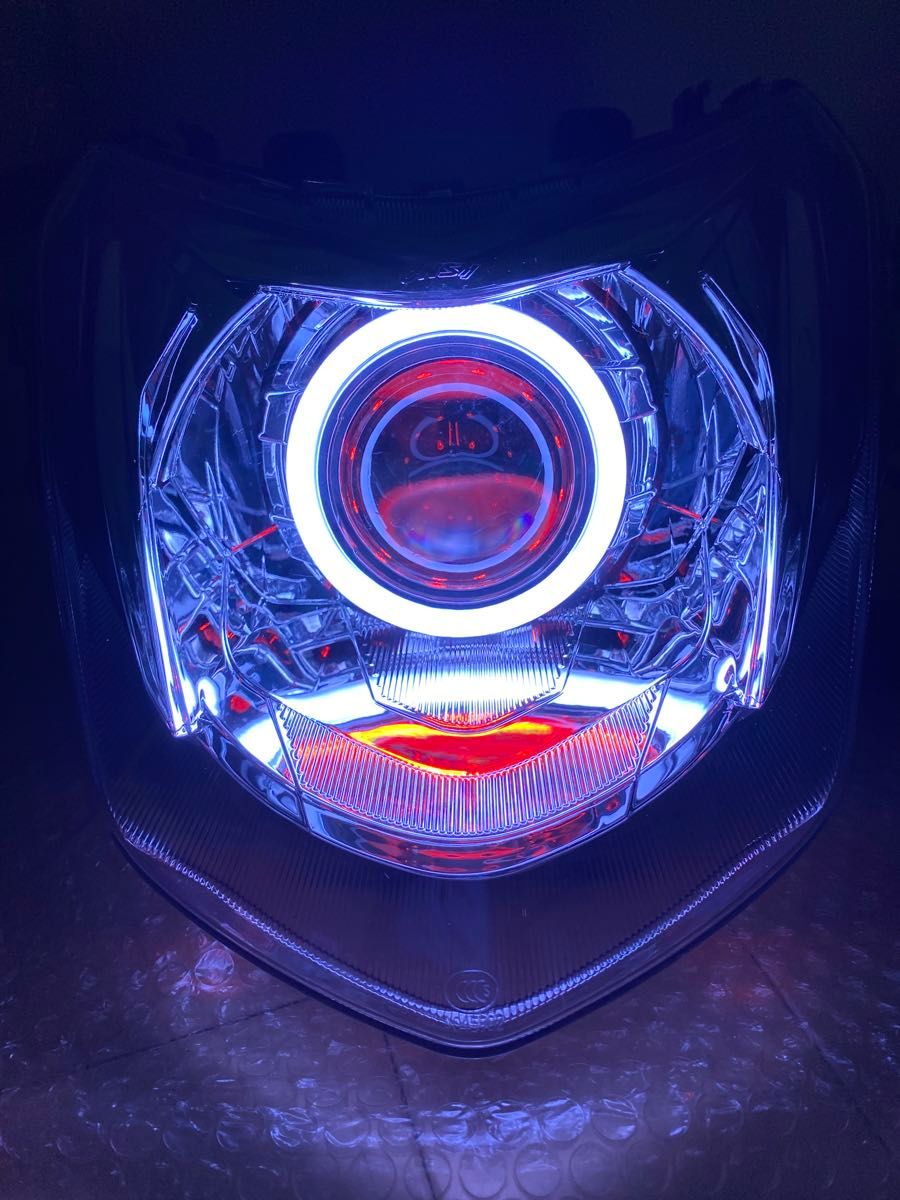 最新型 シグナスX 4型 デビルアイ プロジェクター ヘッドライト