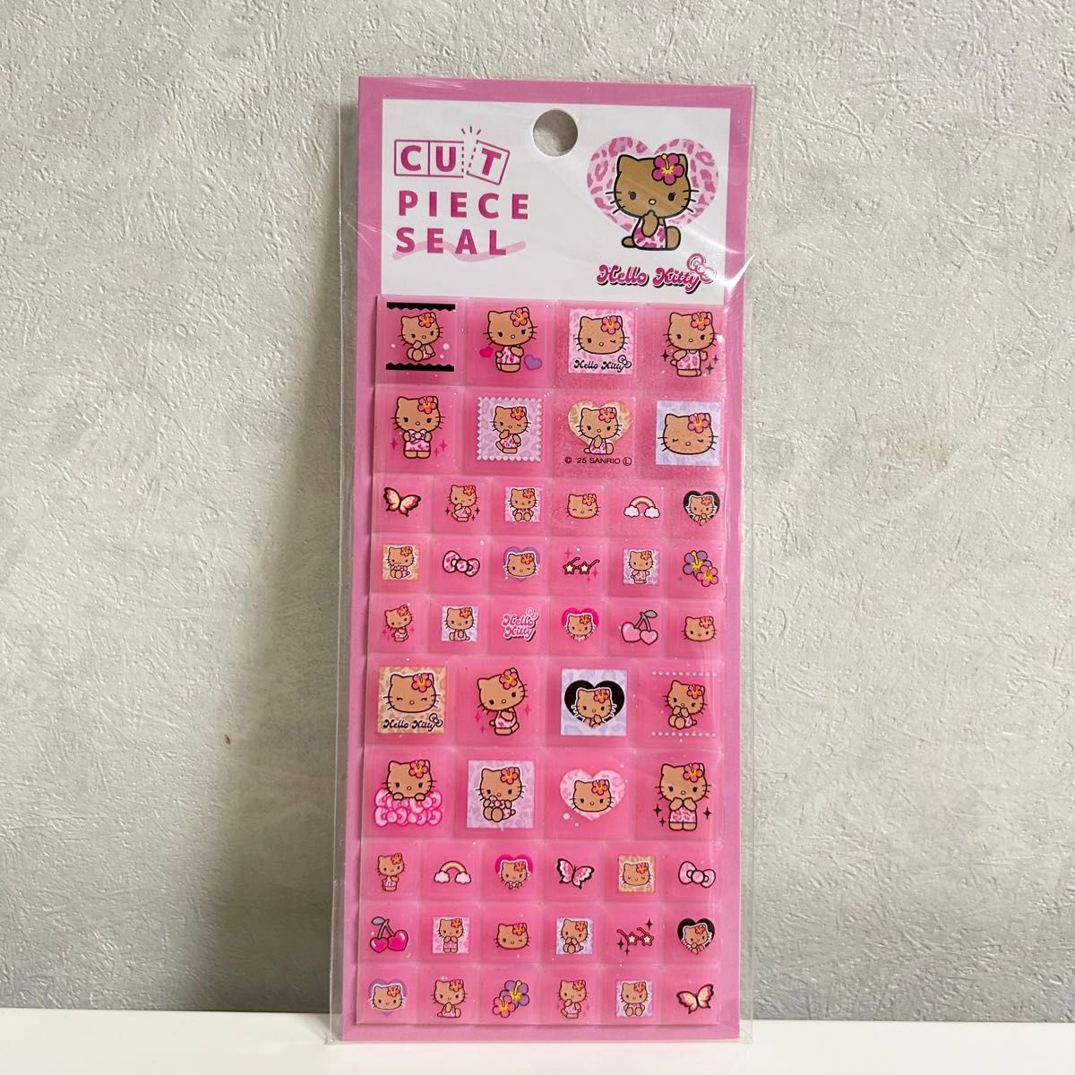 サンリオ ハローキティ 日焼けキティ タイルシール カットピースシール