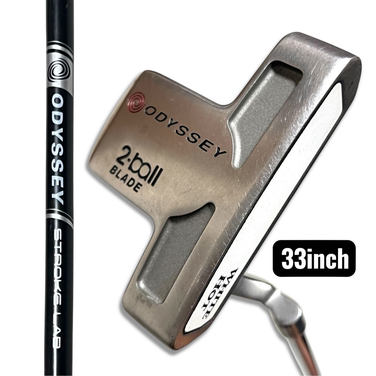 美品 人気 希少 初代ホワイトホット 2ボール ブレード 33インチ