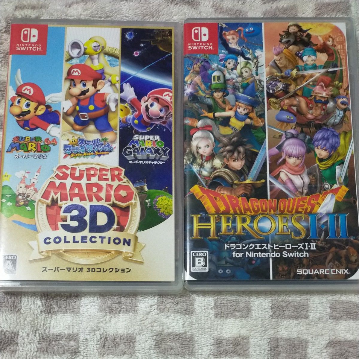 Nintendo Switch ソフト 2個セット スーパーマリオ 3Dコレクション