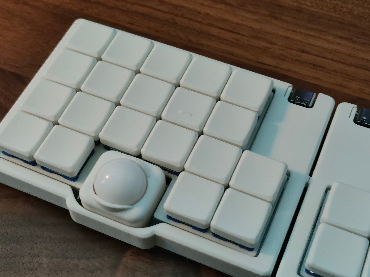 Pyuron ZMK 無線ダブルトラックボールキーボード｜Yahoo!フリマ（旧