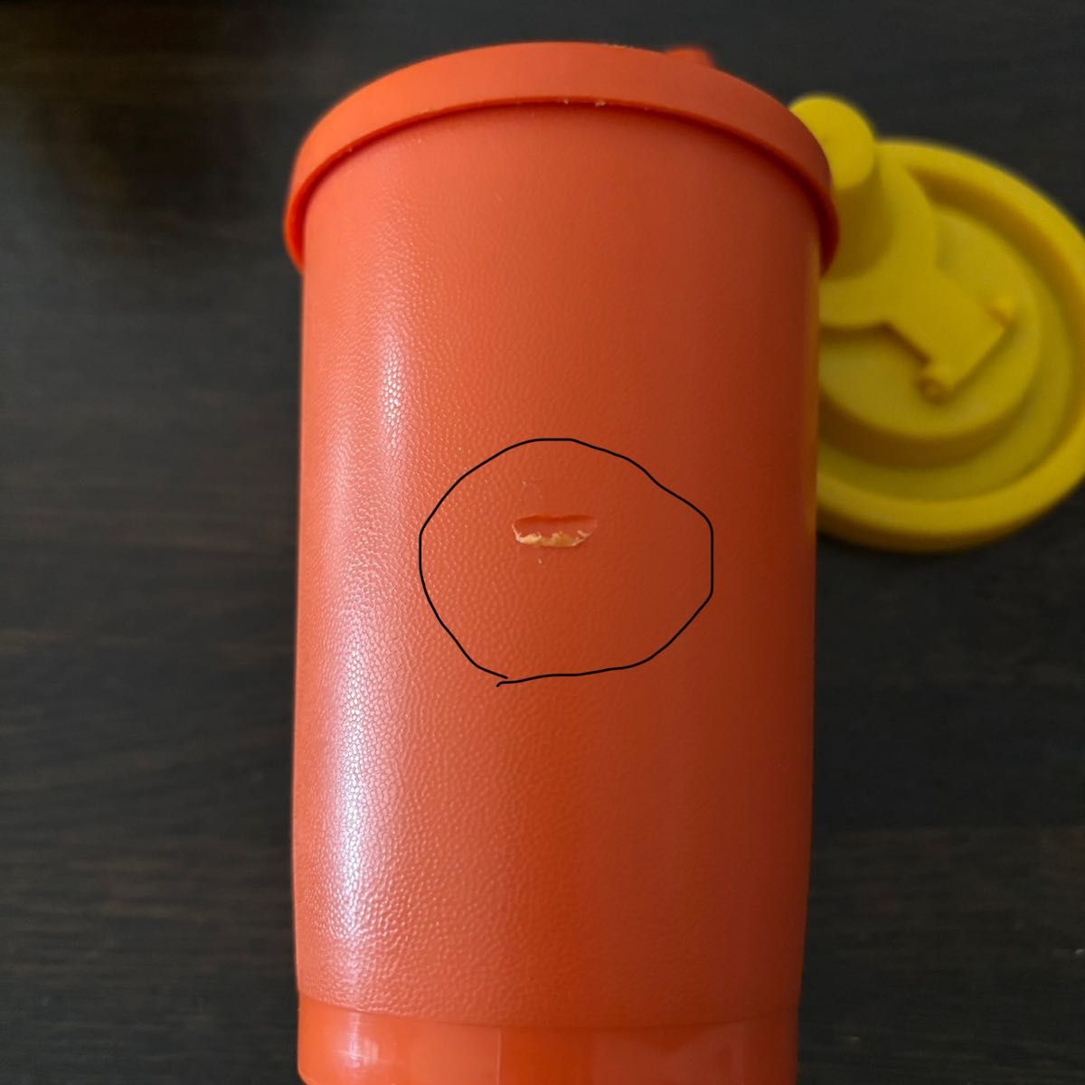 Tupperware 昭和レトロ タッパーウエア調味料 醤油差し (ジャンク品