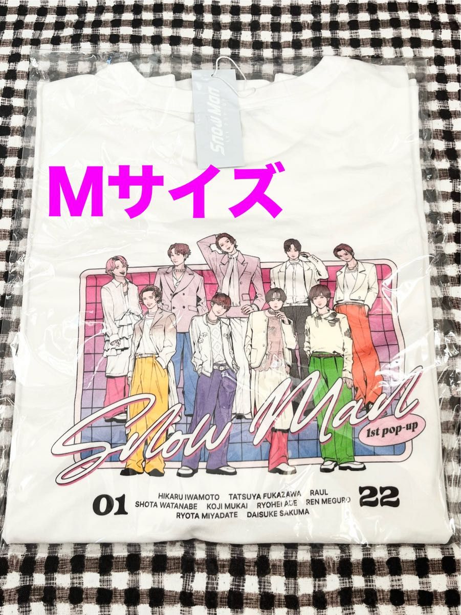 Snow Man 1st ポップアップ 韓国 Tシャツ M｜Yahoo!フリマ（旧PayPay