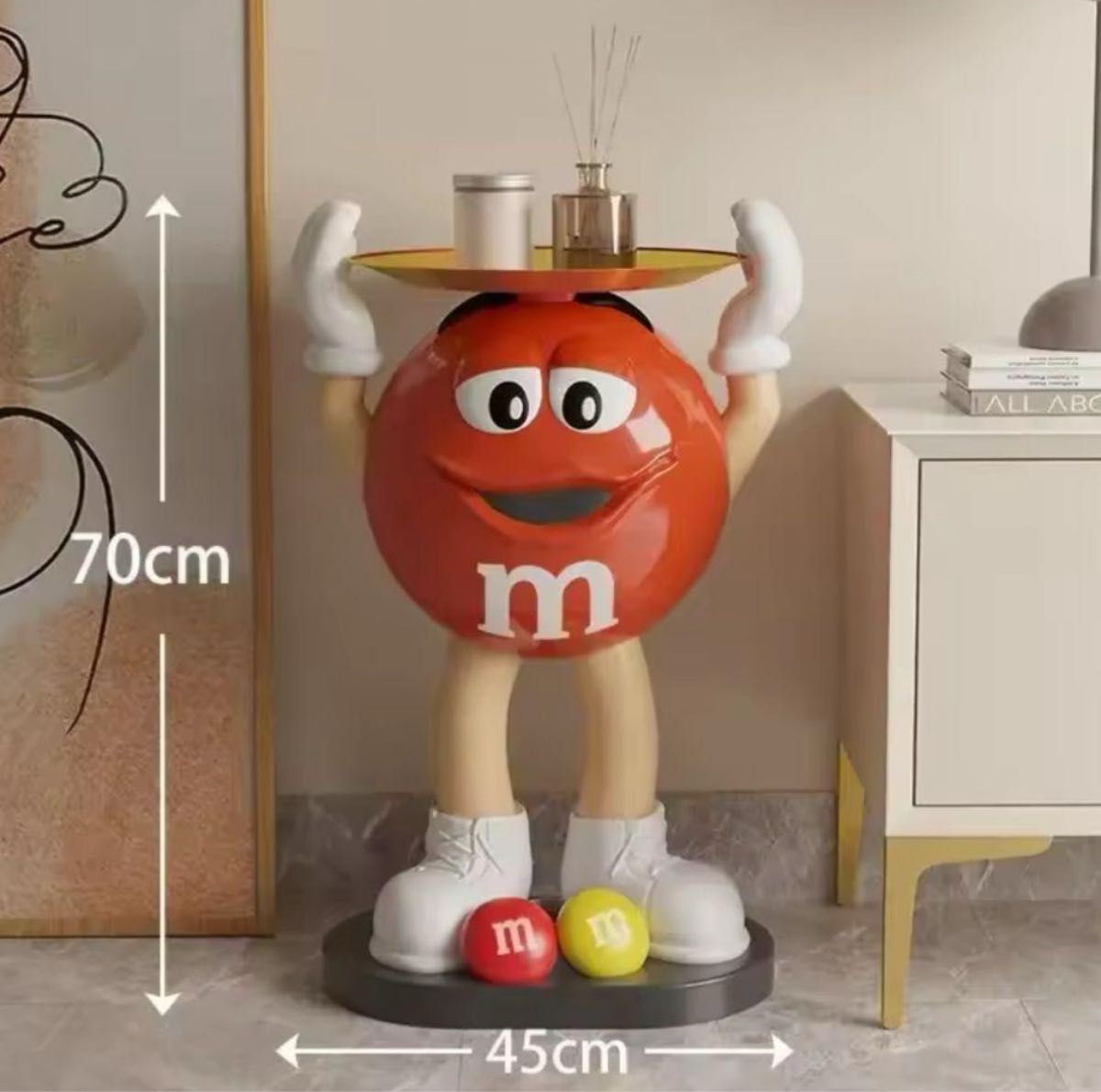 新品】M&M's エムアンドエムズ サイドテーブル フィギュア｜Yahoo