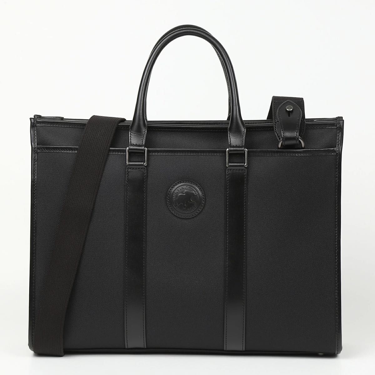 ハンティングワールド ブリーフケース 7831 ビジネスバッグ ブラック