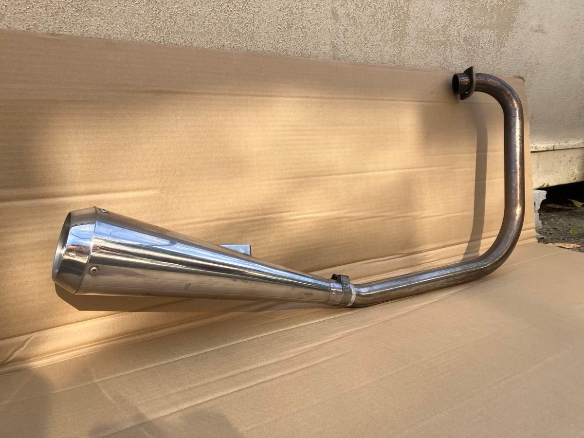 送料無料 絶版 モトギャラリークラフト クェーサーNEWメガホンマフラー