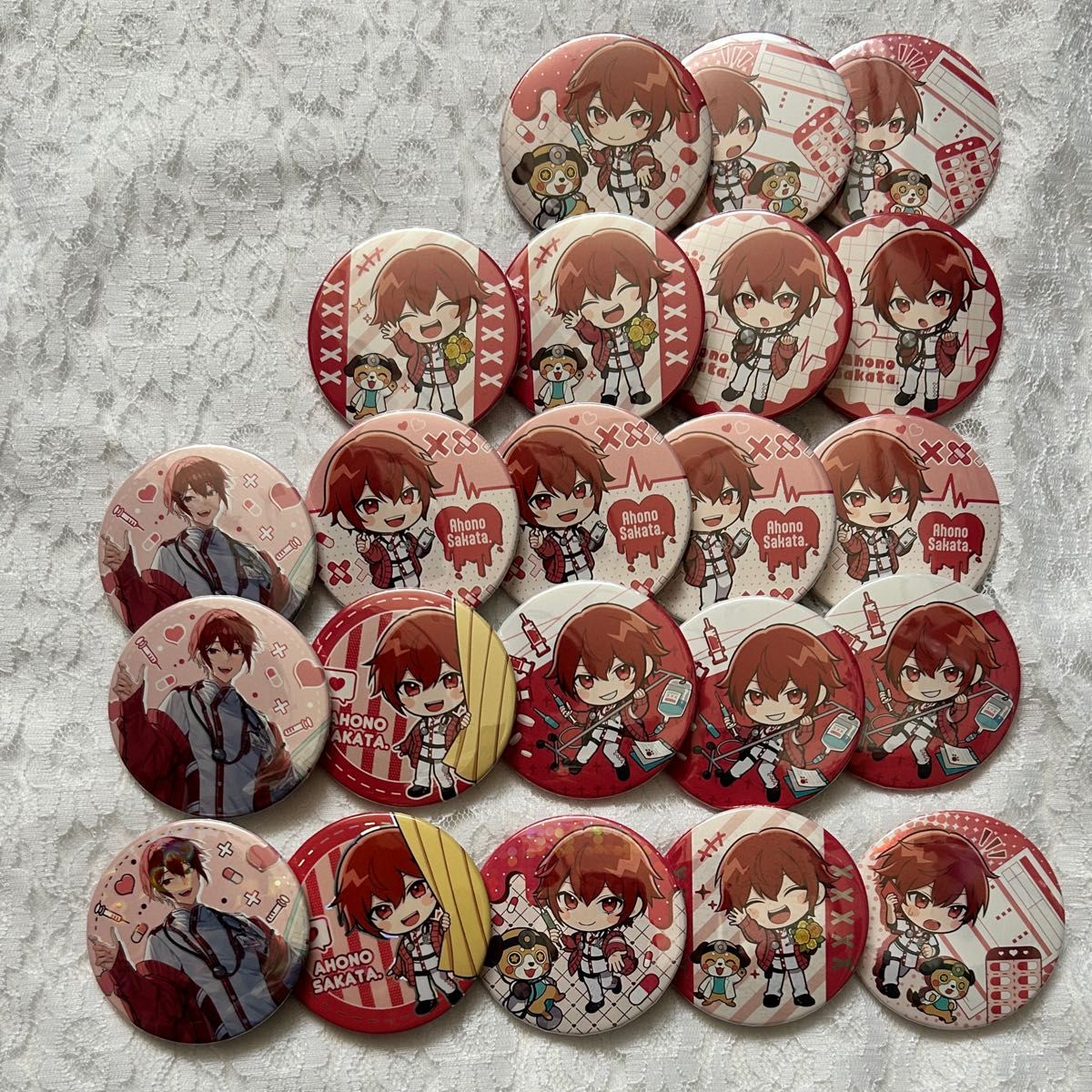 あほの坂田 となりの坂田 ワンマン さかわん 2025 Nurse 缶バッジ