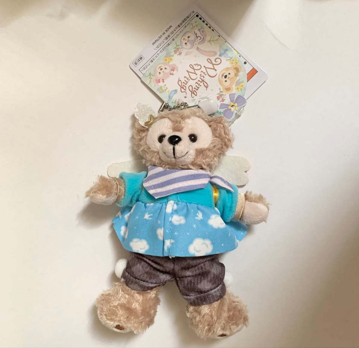 ディズニーシー ウィッシングウィングス ダッフィー ぬいぐるみバッジ