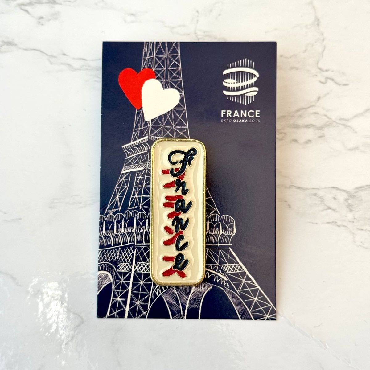 大阪関西万博 フランス館 ピンバッジ 限定品 ピンズ フランス