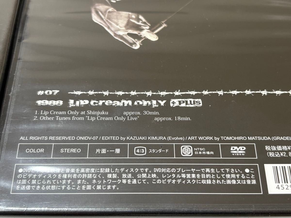 新品 9枚セット LIP CREAM DVD #01〜09 ハードコア hardcore punk