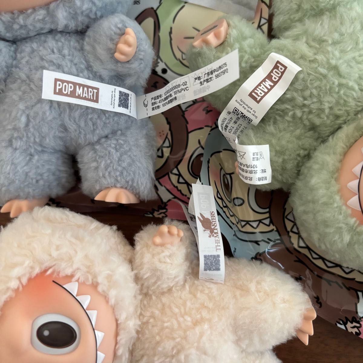 3点セット マカロンラブブ Exciting Macaron ぬいぐるみシリーズ