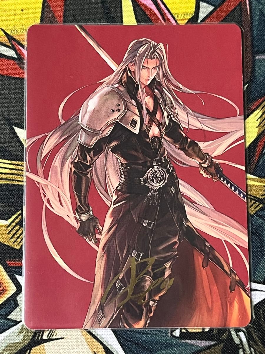 MtG イラストコレクション 威名のソルジャー セフィロス 箔押し｜Yahoo