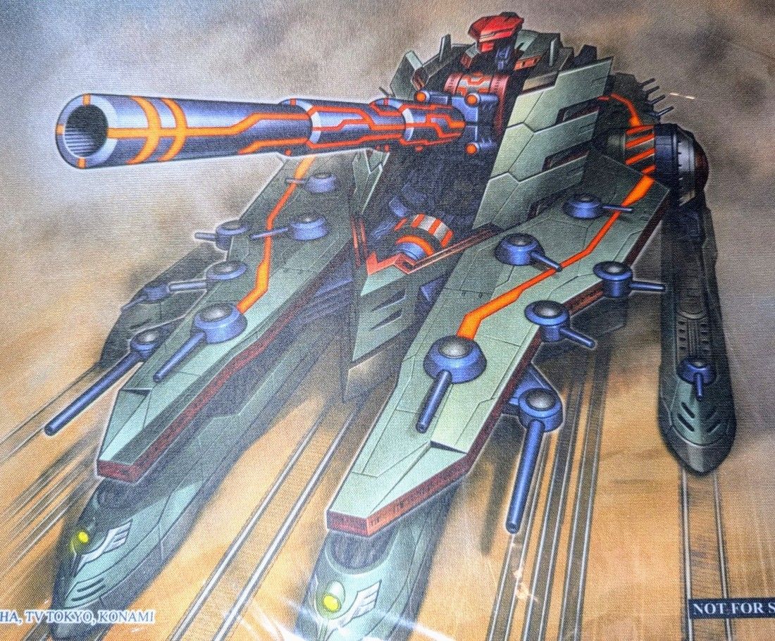 未開封 超弩級砲塔列車ジャガーノート・リーベ プレイマット 遊戯王