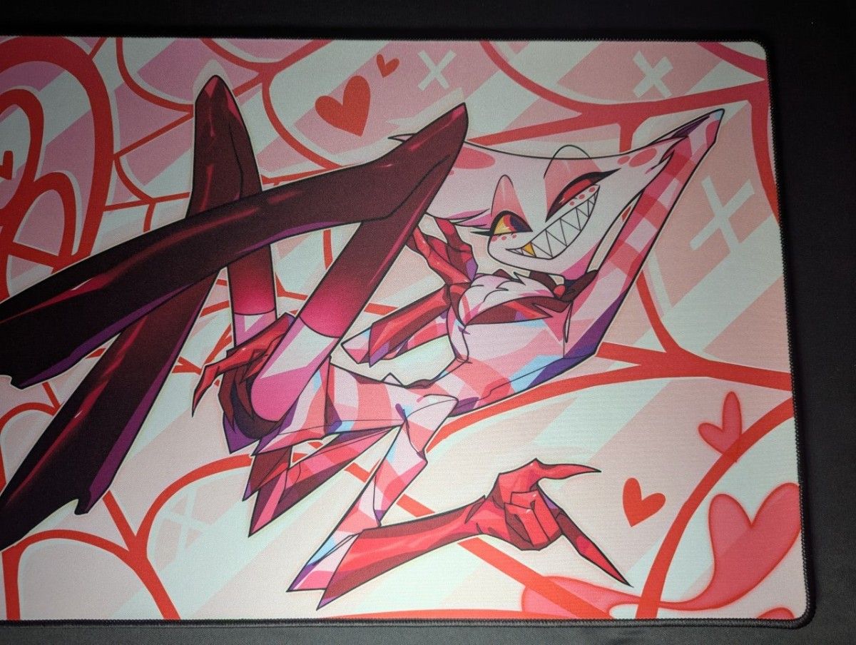 エンジェルダスト プレイマット Angel Dust by GasuGuma Hazbin Hotel