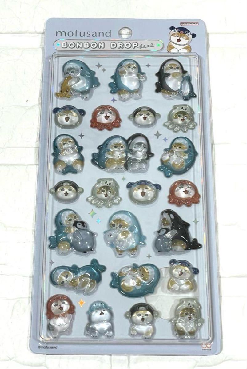 モフサンド ボンボンドロップシール 2枚セット mofusand｜Yahoo!フリマ