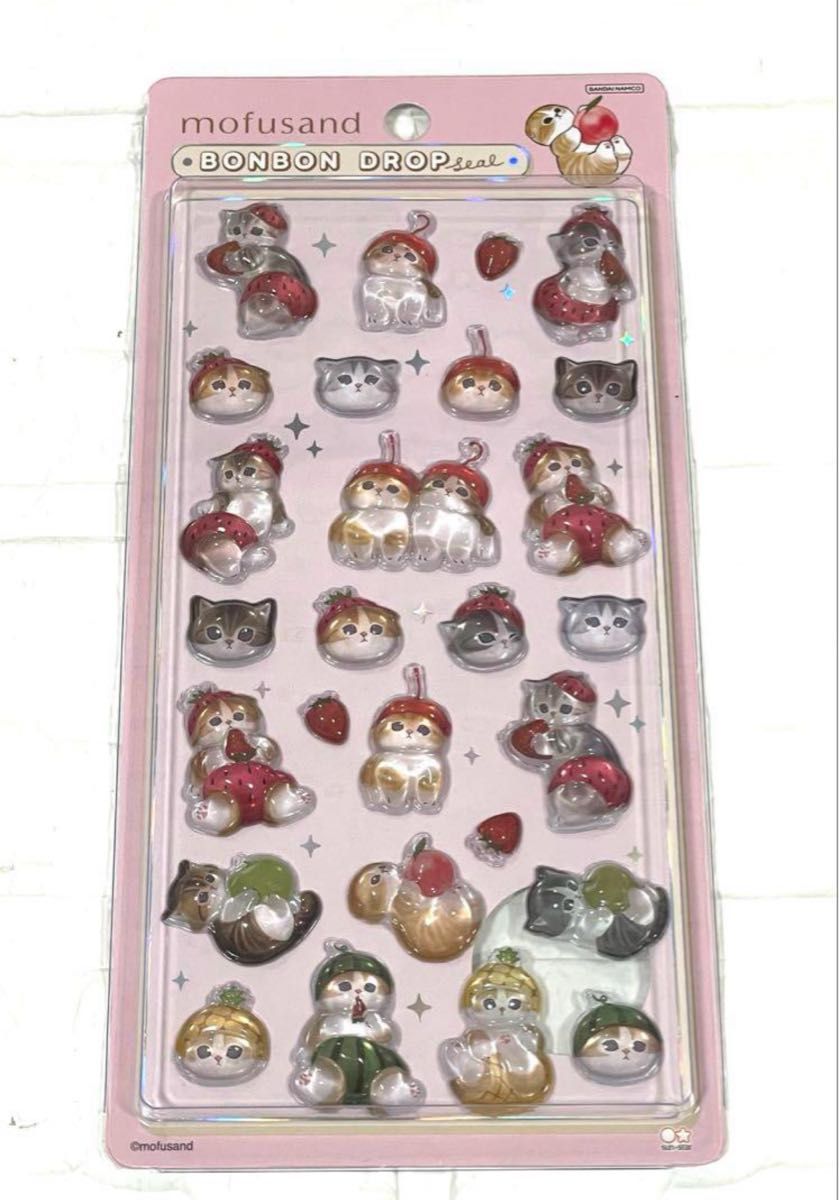 モフサンド ボンボンドロップシール 2枚セット mofusand｜Yahoo!フリマ