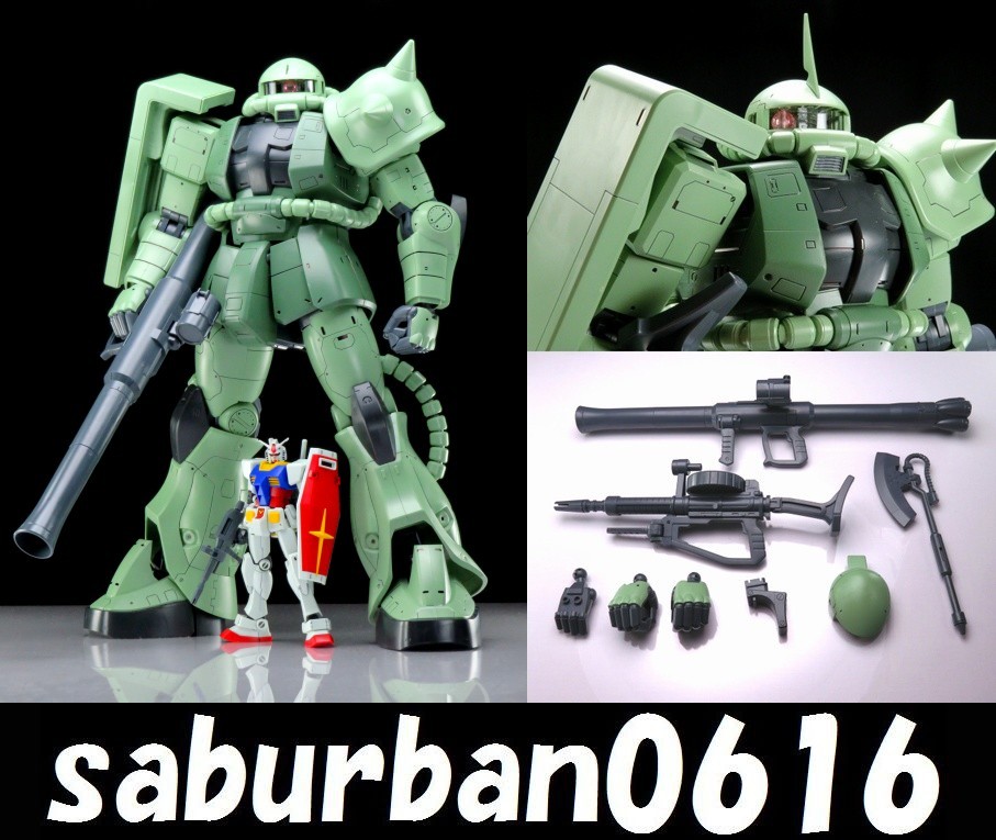 Yahoo!オークション - G0101完成品 1/48 メガサイズ 量産型 ザク 機動