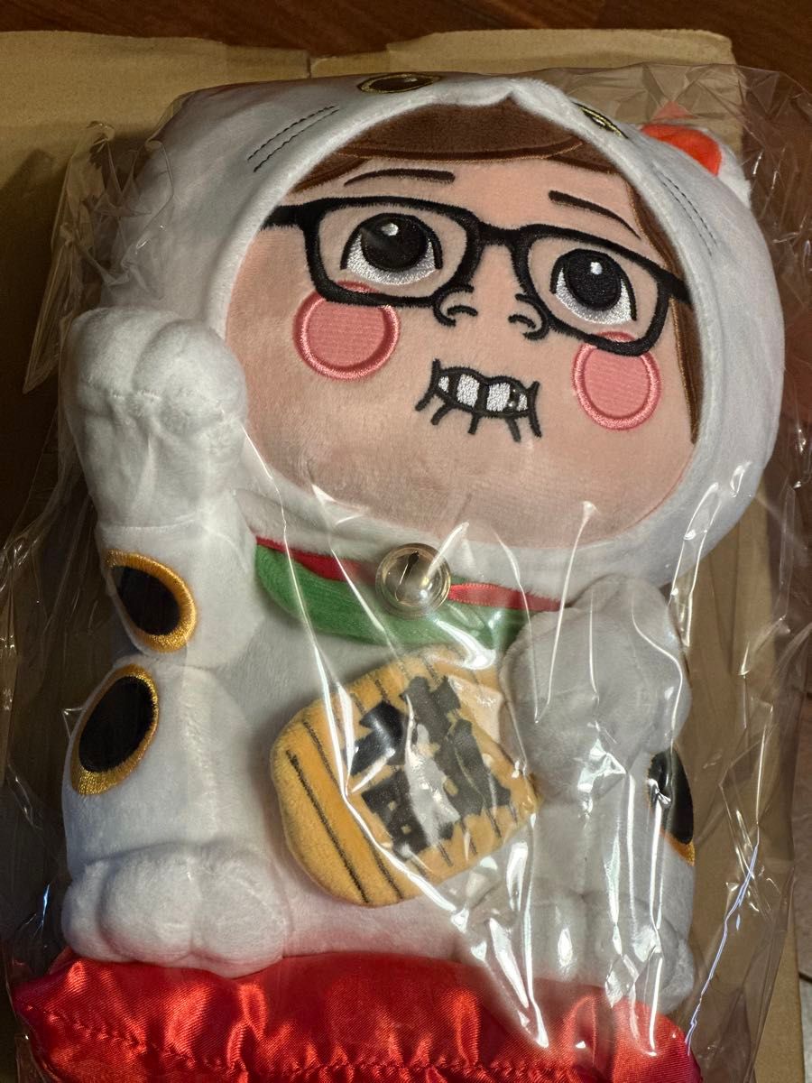 新品未開封】ヒカキン公式みそきんまねきねこぬいぐるみ 限定品｜Yahoo