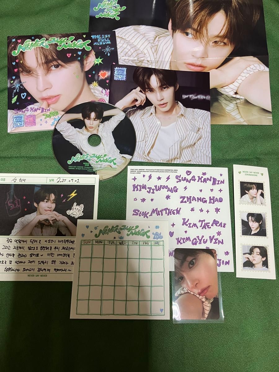 ZB1 ゴヌク NEVERSAYNEVER サノク ラキドロ 限定 トレカ ZB1 ゴヌク