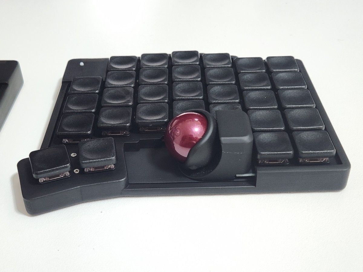 Glove65tb 完成品 低背トラボ ロープロファイル 無線接続 ブラック