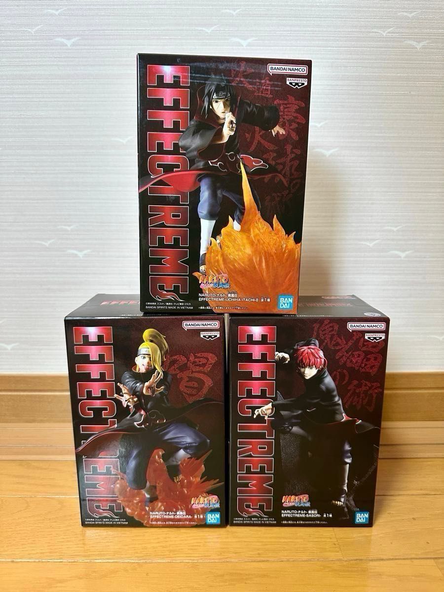 NARUTO ナルト 疾風伝 暁 フィギュア VIBRATION STARS トビ 小南 飛段