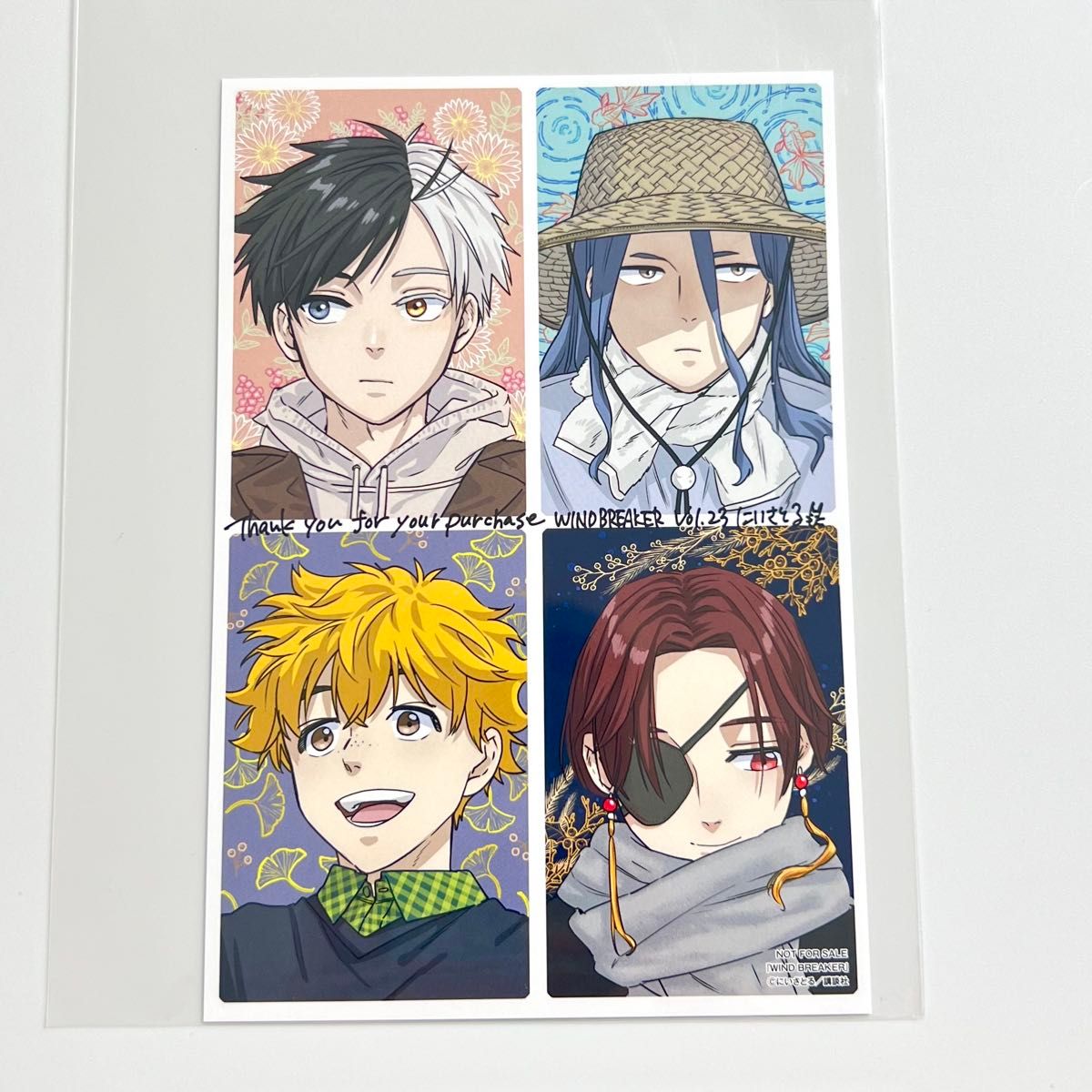 WIND BREAKER ウィンブレ 23巻 特典 イラストカード｜Yahoo!フリマ（旧