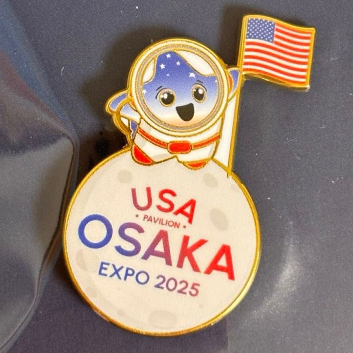 大阪 関西万博 アメリカ館 独立記念日Expo 2025 ピンバッジ 非売品