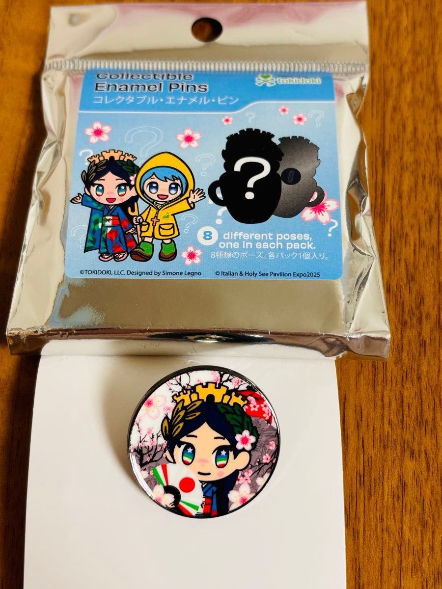 シークレット 当たり 大阪 万博 イタリア パビリオン 限定 ピンバッジ