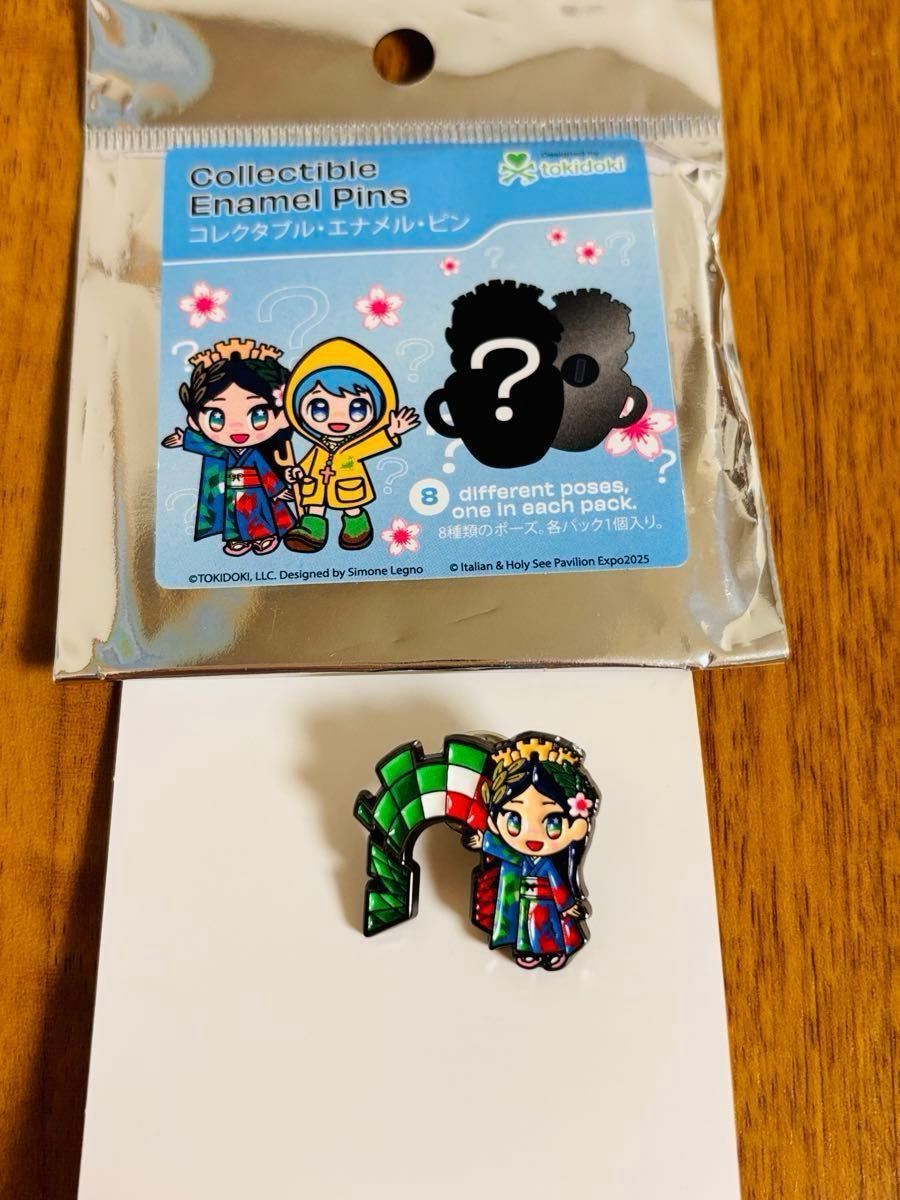 激レア 入手困難 大阪関西万博 イタリア パビリオン 限定 ピンバッジ