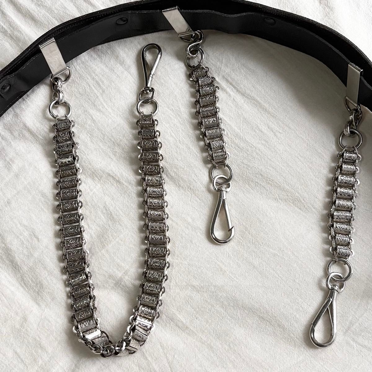 フルセット】1880-1920s フリーメイソン ソードチェーン 当時物