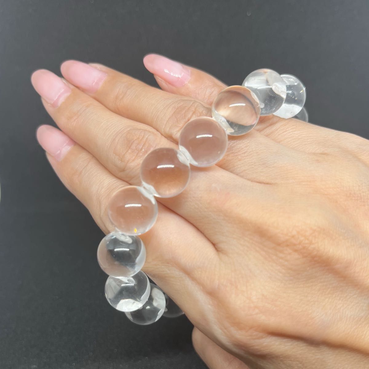 週末限定セール 人気 高品質 糸が見えない 不思議 ブレスレット 無垢