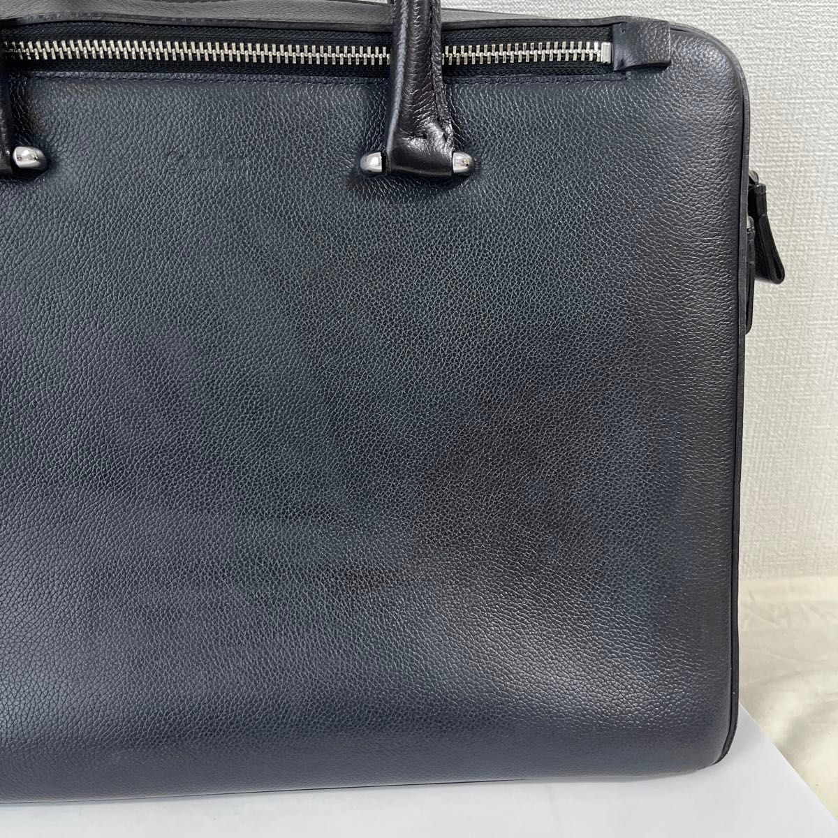 良品】Calvin Klein PLATINUM (カルバンクライン プラチナム) レザー