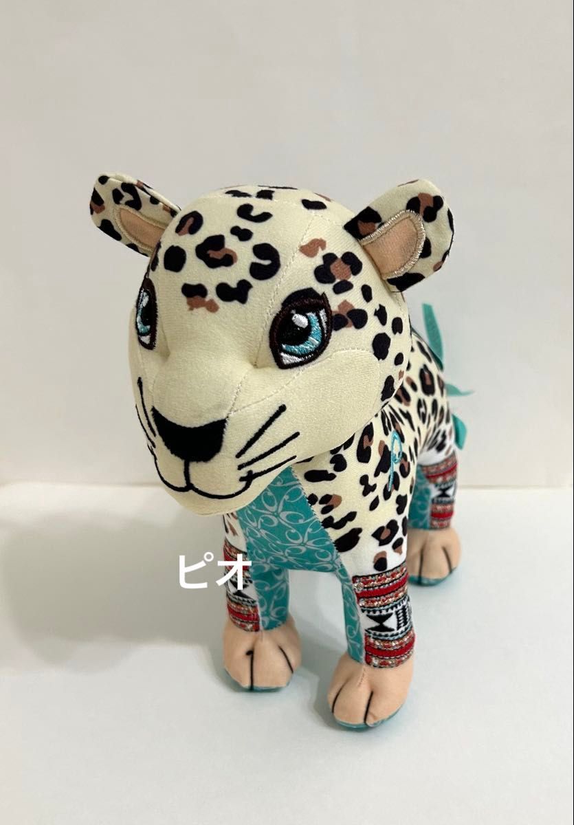 大阪 関西 万博 サウジアラビア ヒョウ ぬいぐるみ 新品 タグ付き