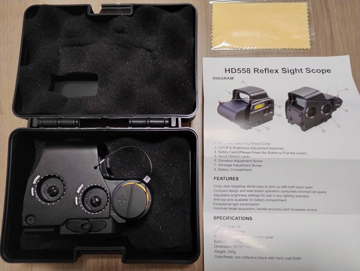 ドットサイト(558EO EXPS3タイプ) マグニファイア(3X) セット｜Yahoo