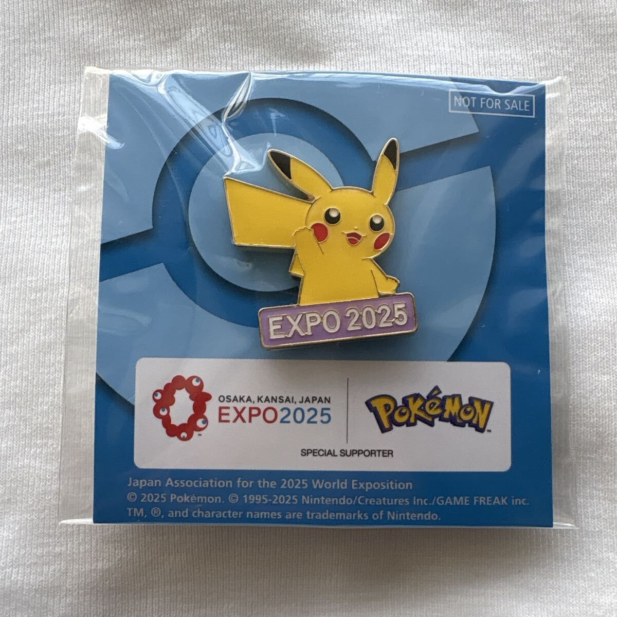 ピカチュウ EXPO 2025 ピンバッジ 大阪・関西万博 ピカチュウ ポケモン