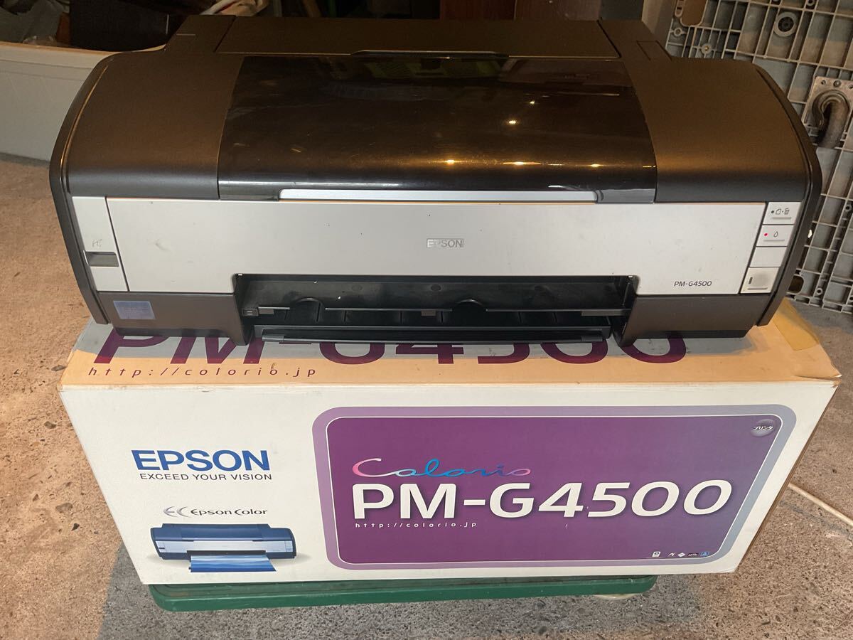 EPSON PM-G4500 通電確認済み EPSON PM-G4500 通電確認済み