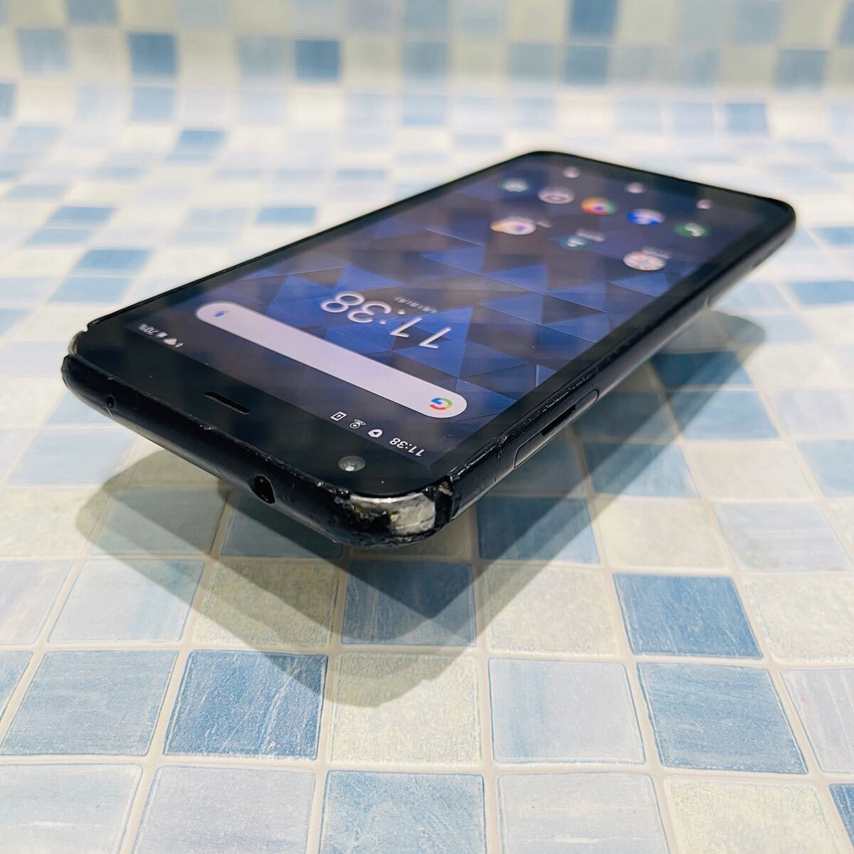 SIMフリー 京セラ DIGNO BX 32GB ブラック G-382 電池良好 SIMフリー