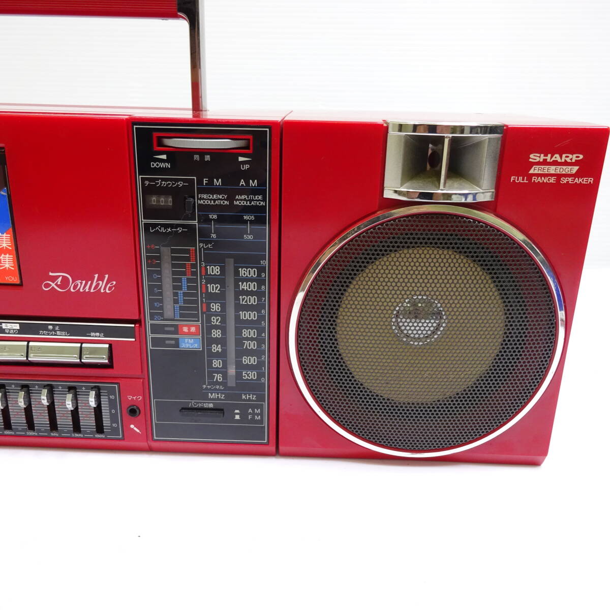 Yahoo!オークション - SHARP QT88 ラジカセ シャープ 昭和レトロ ジャ