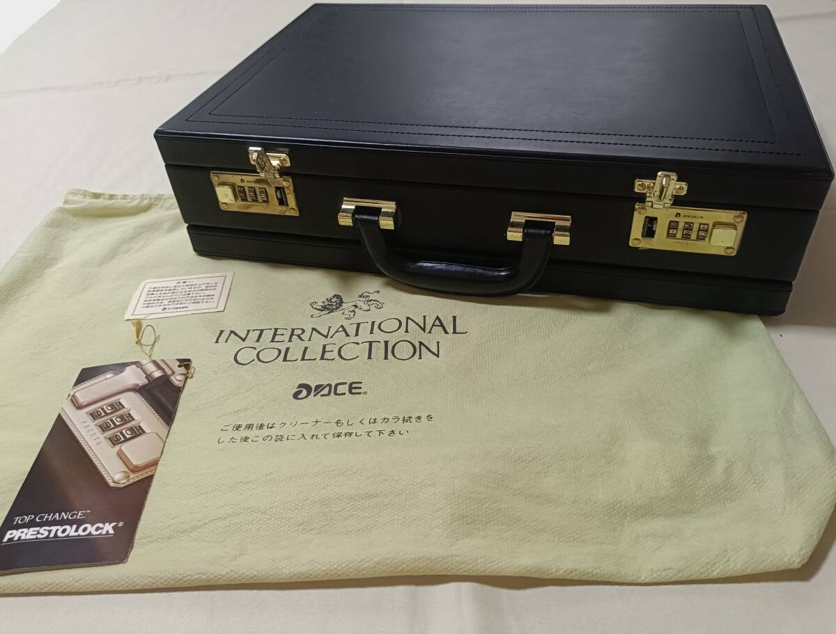 宅急便送料込み ACE エース レザー アタッシュケース 手さげバッグ