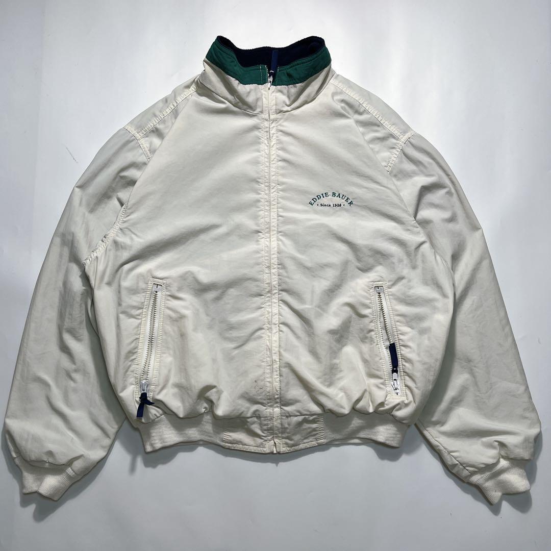 80's エディーバウアー USA製 アメリカ製 ウォームアップジャケット L