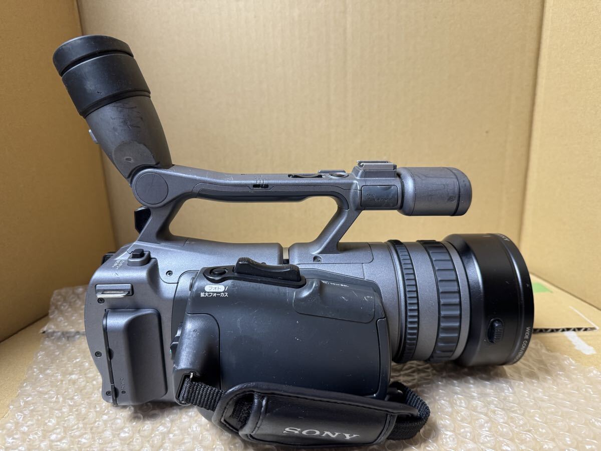 ビデオカメラsony HDR-FX7 本体のみ カセット蓋閉まらない ジャンク