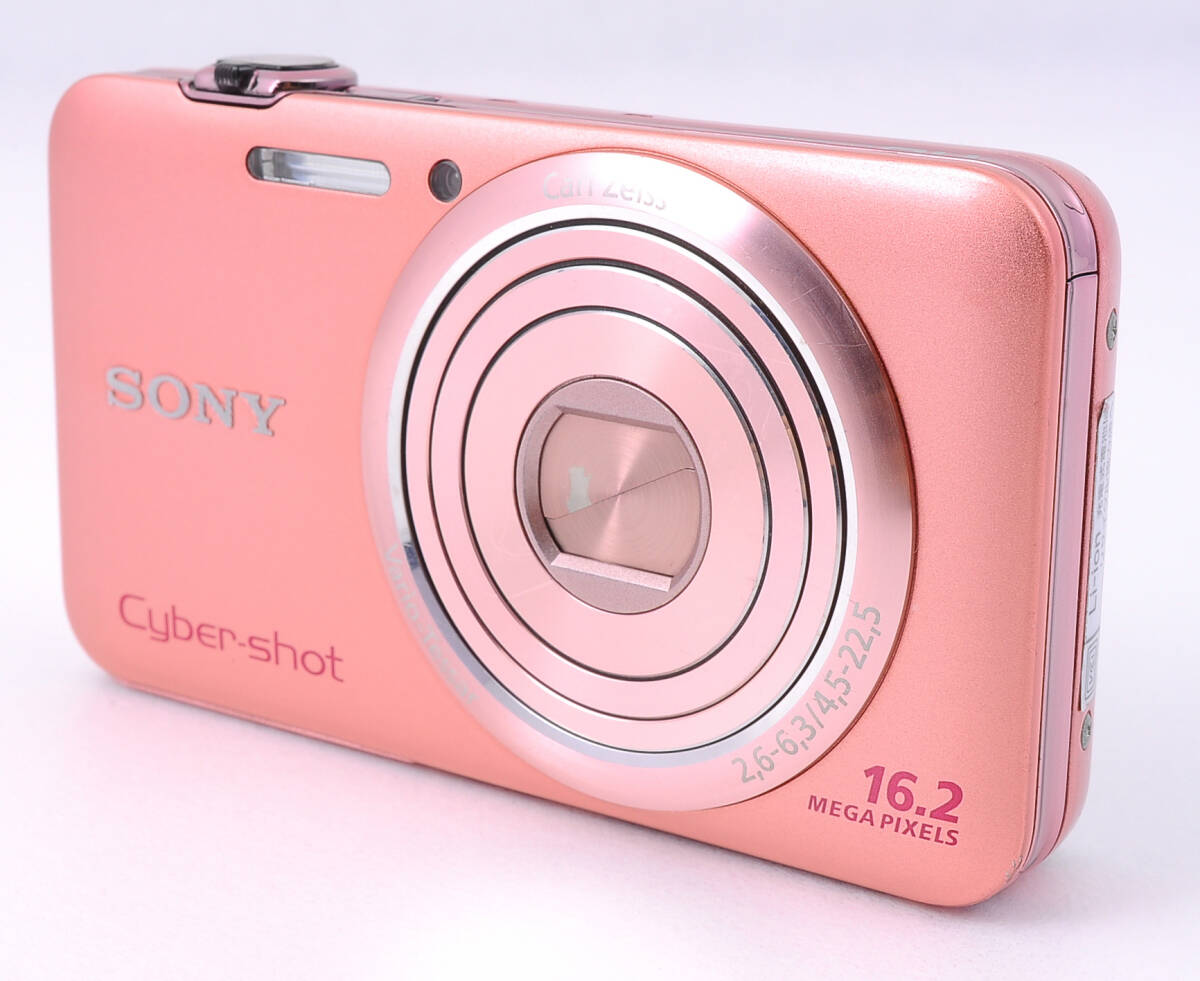 ☆動作OK SONY DSC-WX7 バッテリー&充電器&SDカード付き ピンク Amazon