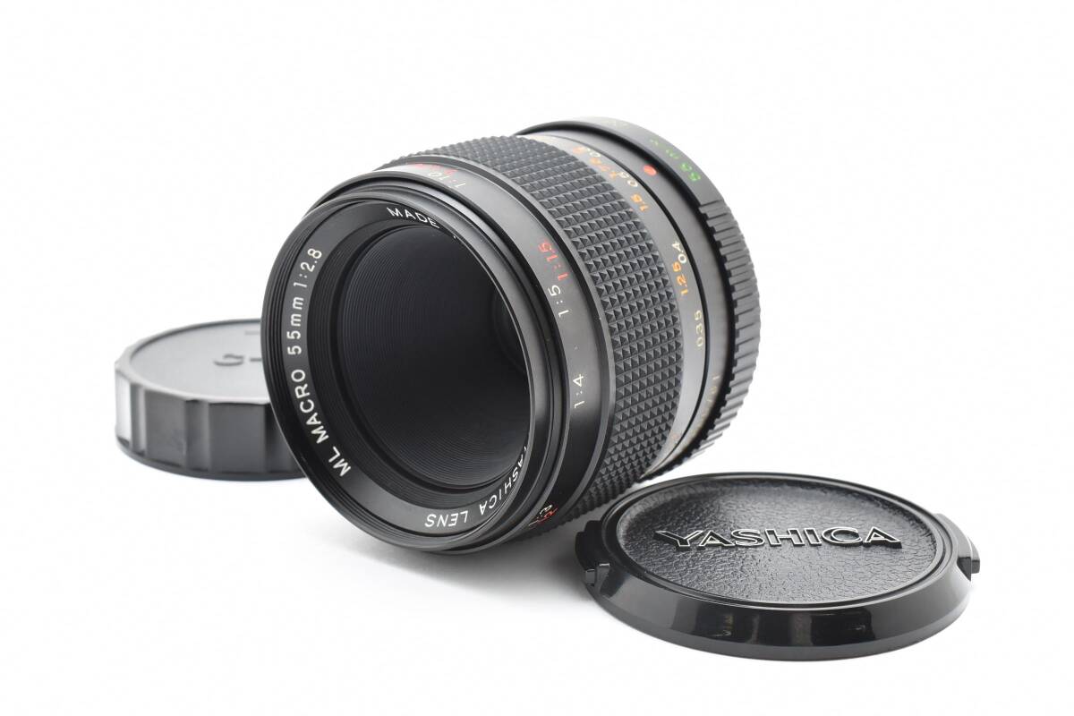YASHICA ML MACRO 55mm f2.8 y/cマウント YASHICA ML MACRO 55mm f2.8