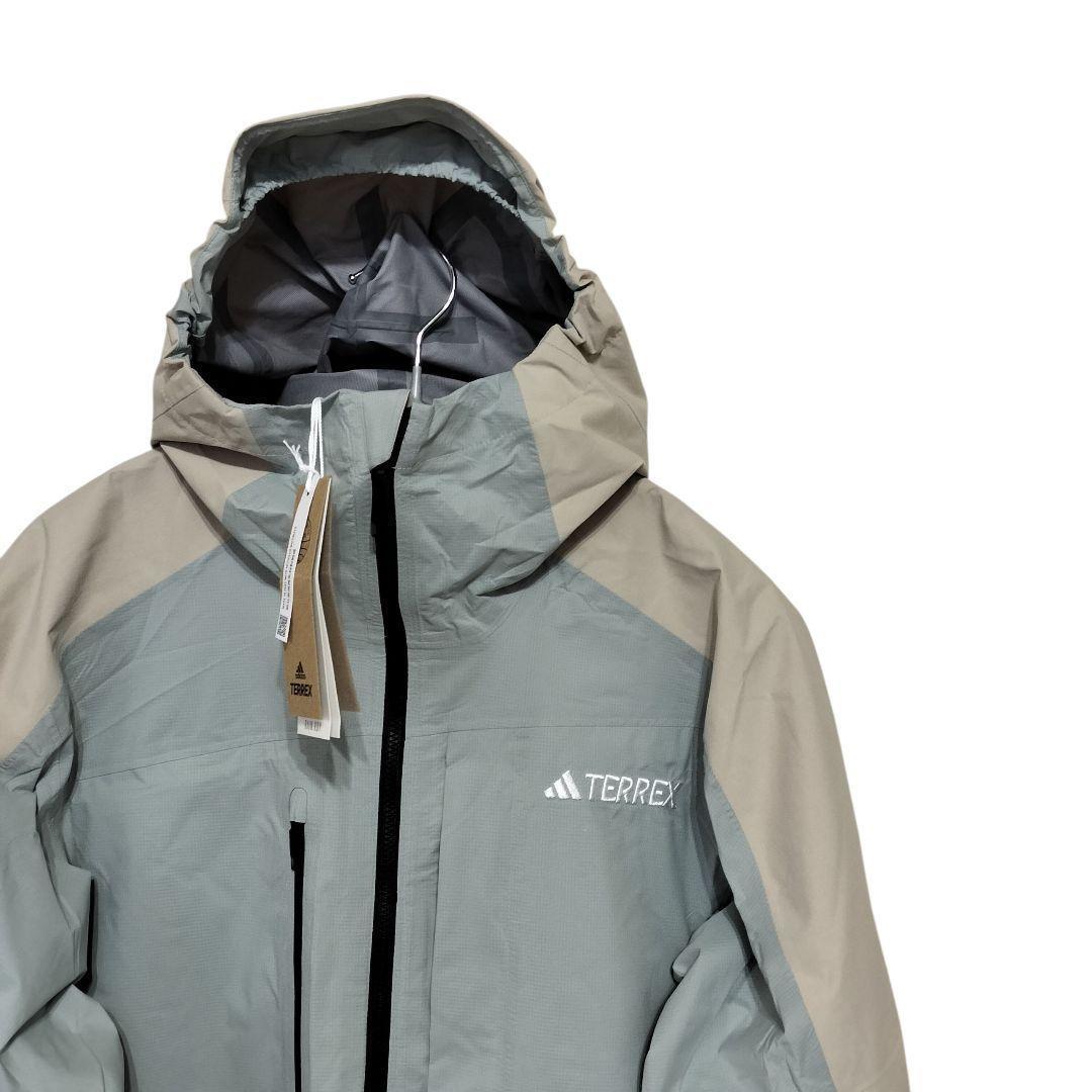 新品】adidas TERREX 防水シェルジャケット レディースXL 薄緑｜Yahoo
