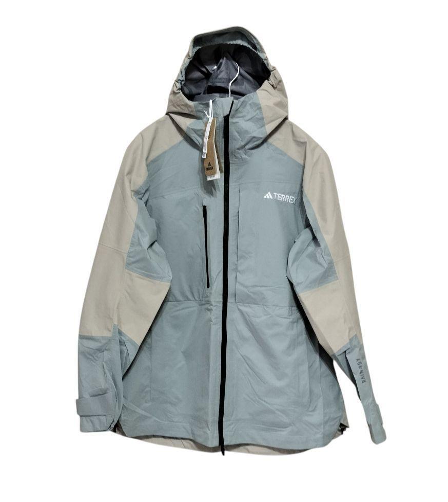 新品】adidas TERREX 防水シェルジャケット レディースXL 薄緑｜Yahoo