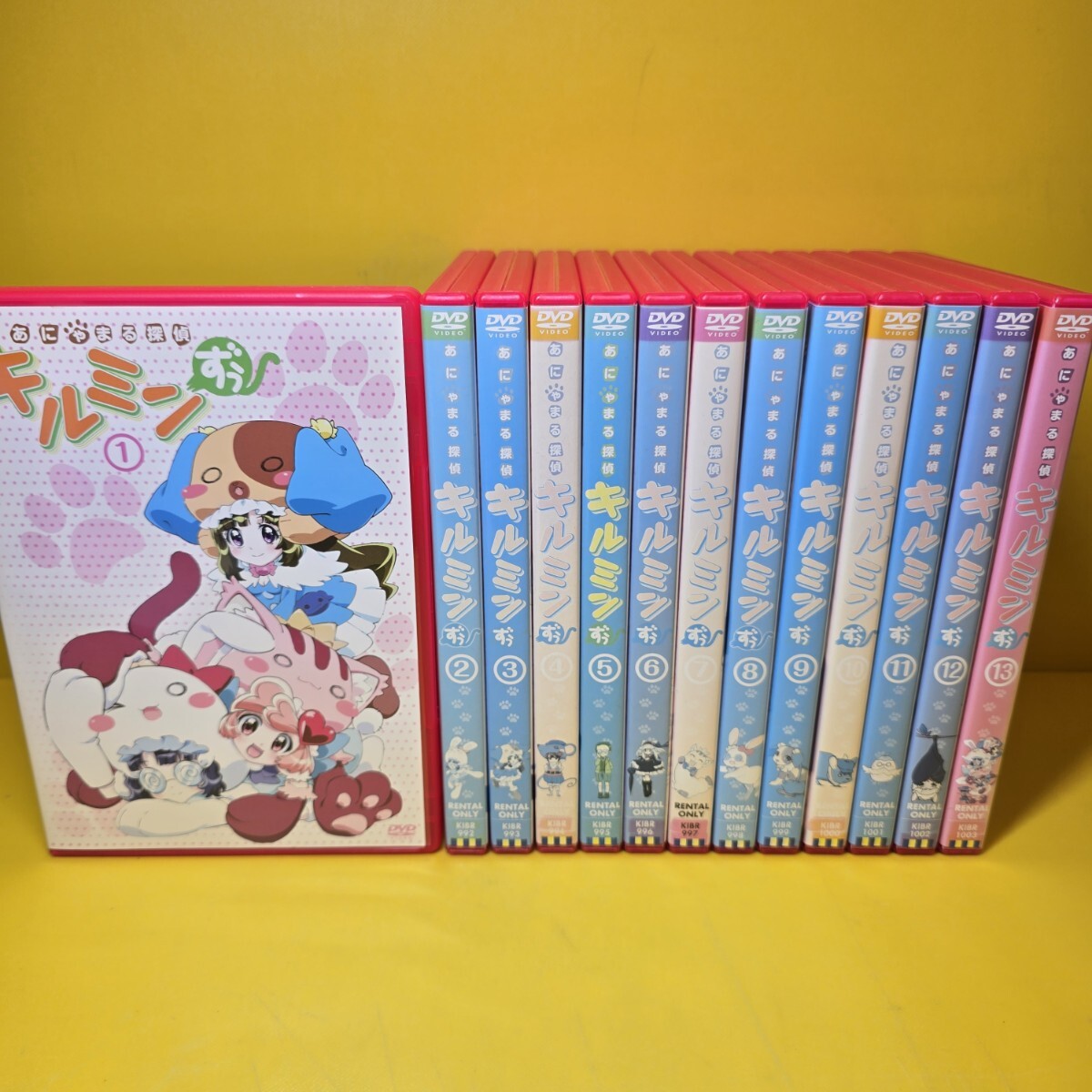 新品ケース交換済み あにゃまる探偵キルミンずぅ DVD（全13巻セット