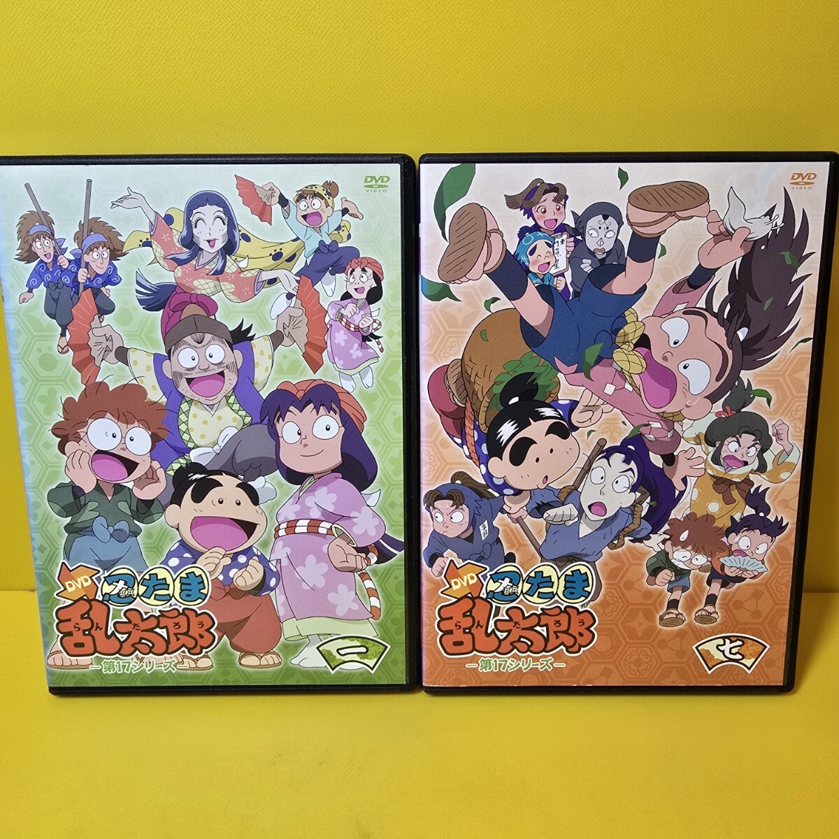 新品ケース交換済み 「忍たま乱太郎 第17シリーズ DVD全7巻セット