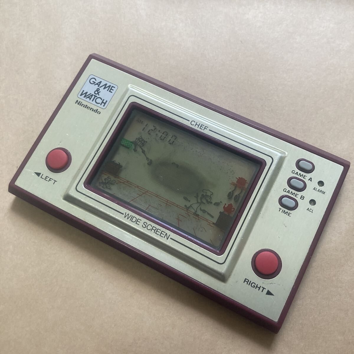 送料無料 Nintendo GAME&WATCH CHEF FP-24 ニンテンドー ゲーム